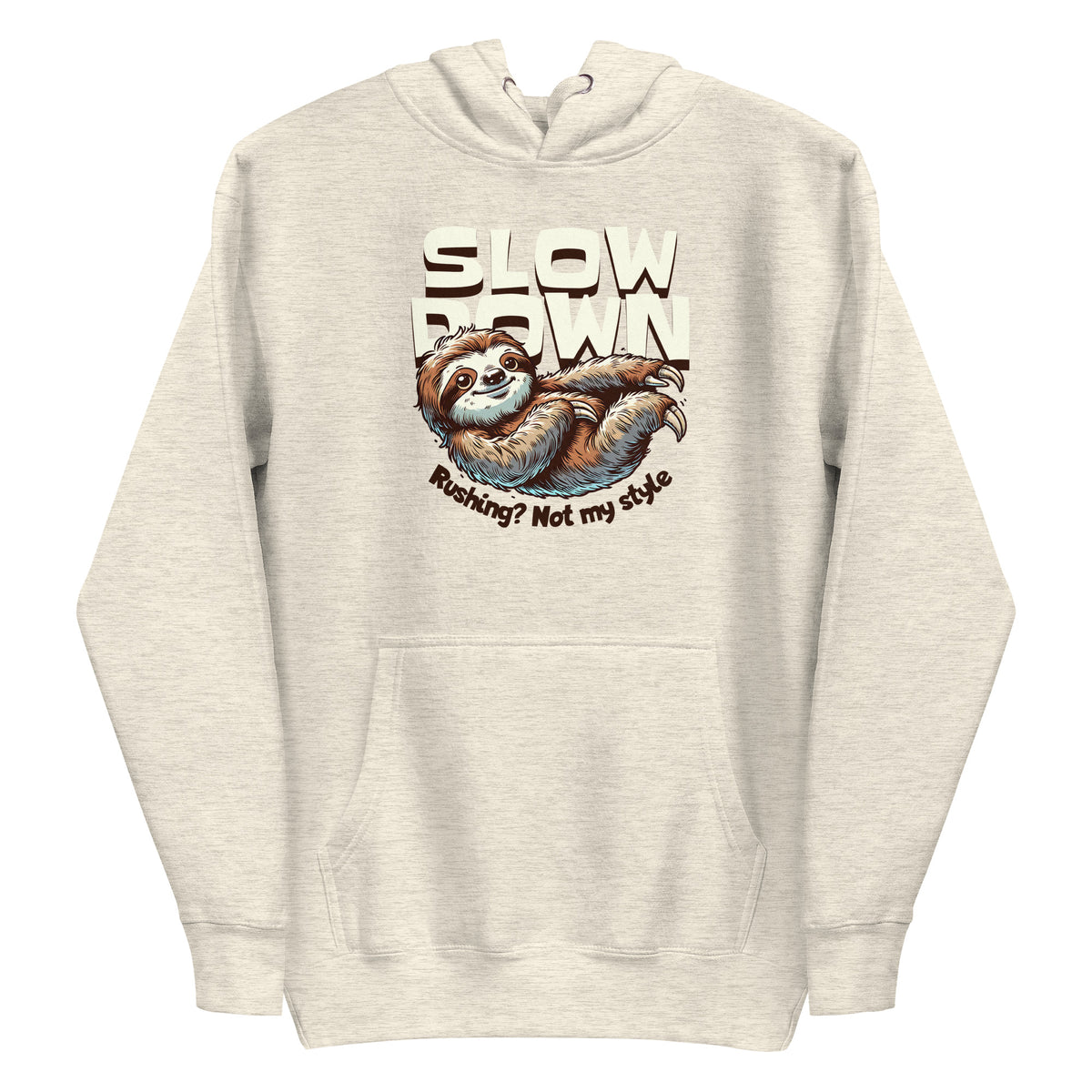 Shop Unique Funny Slow Down Sloth Hoodie for Casual Wear—a cozy, humorous layer designed for relaxed weekends, errands, and everyday comfort. Embrace laid-back style with a Funny Slow Down Sloth Hoodie for Casual Wear, featuring a playful design and cozy comfort for everyday outings. Add humor to your wardrobe with a Funny Slow Down Sloth Hoodie for Casual Wear, perfect for lounging, casual plans, and gifting sloth fans.