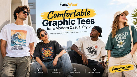 Comfortable Graphic Tees for a Modern Casual Style