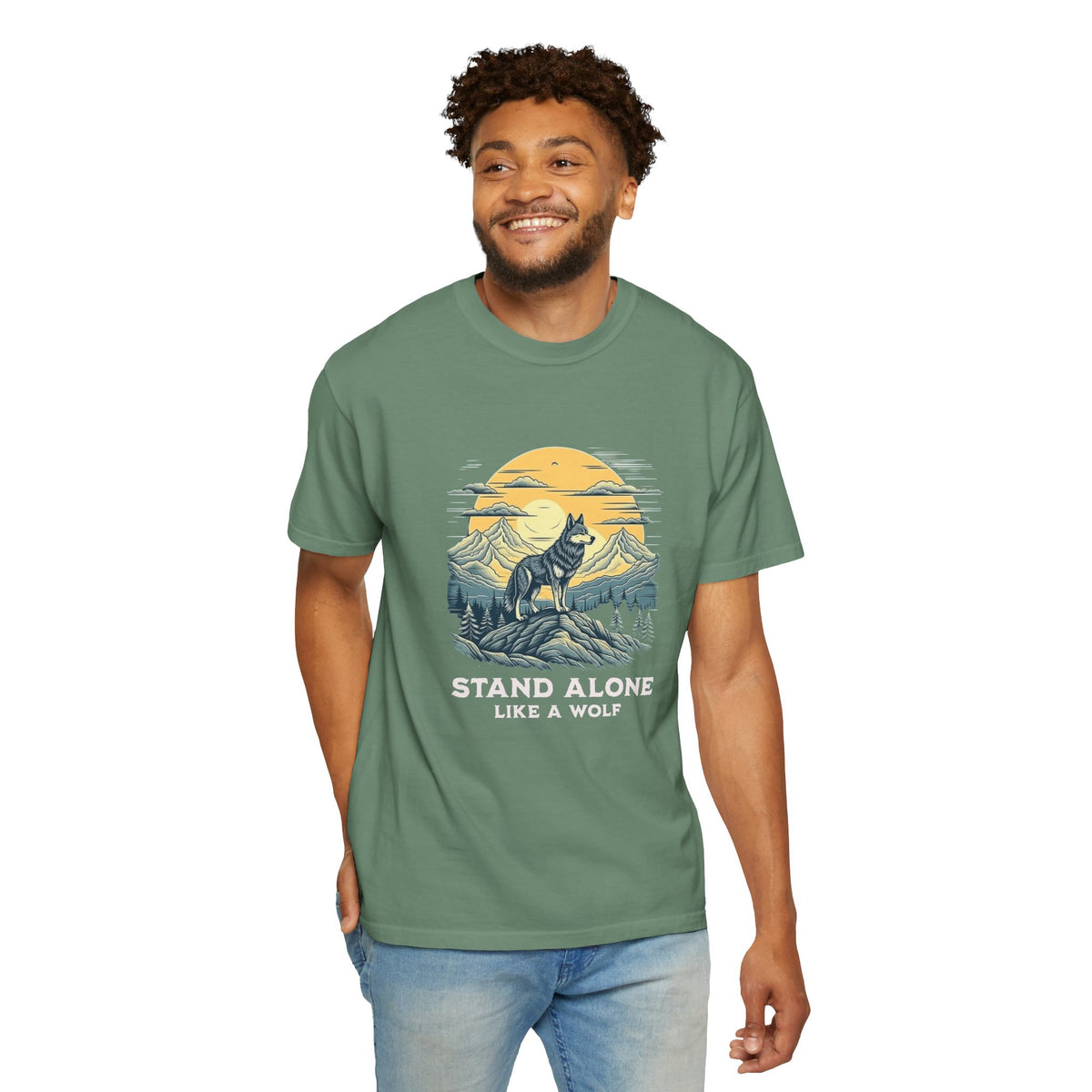 Stand Alone Like A Wolf T-Shirt for Casual Wear delivers bold style, soft comfort, and an effortless fit for everyday confidence. Shop the Stand Alone Like A Wolf T-Shirt for Casual Wear for a comfortable, versatile graphic tee that elevates any laid-back look. Find your edge with the Stand Alone Like A Wolf T-Shirt for Casual Wear, made for relaxed comfort and standout street-ready style.