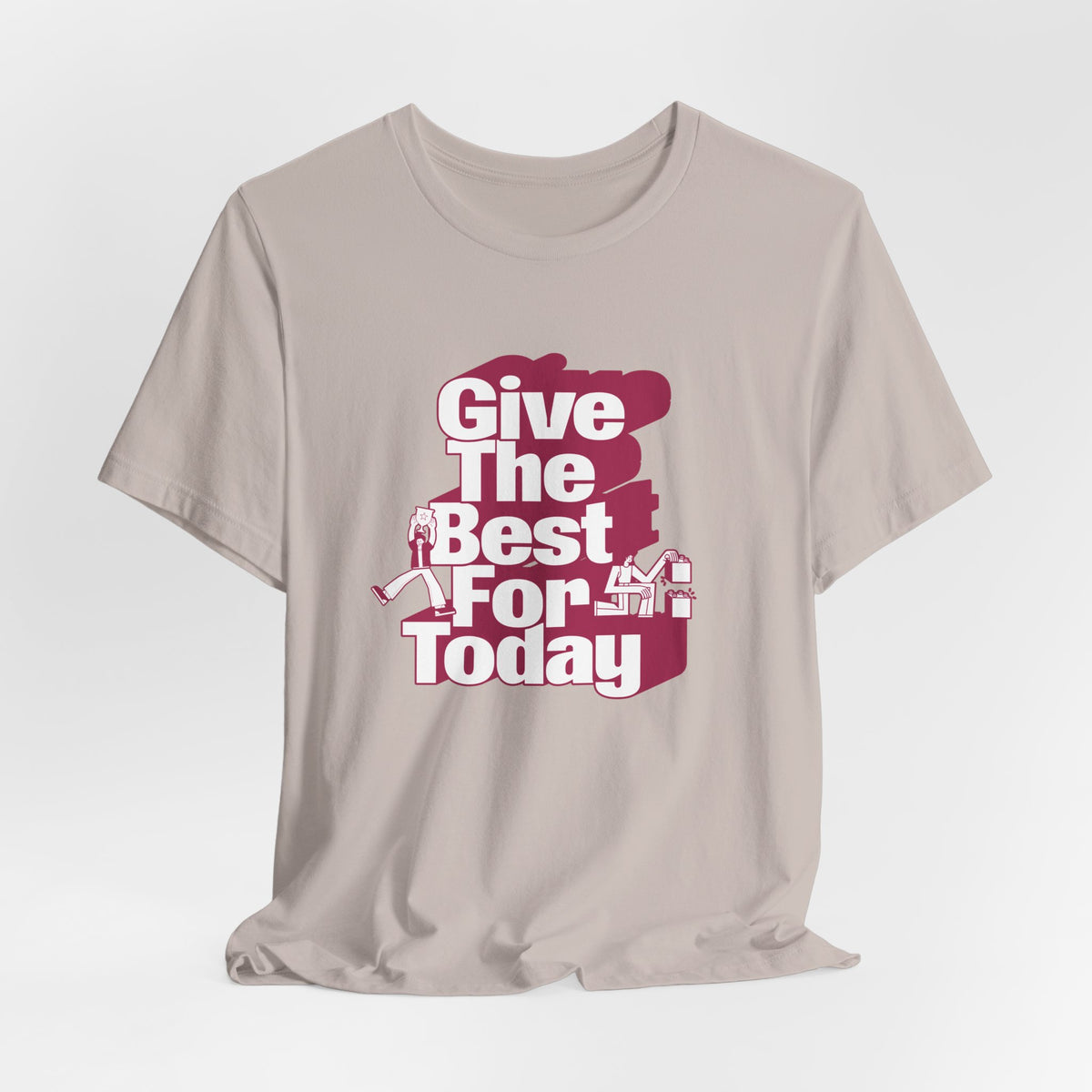 Give The Best For Today Motivational Quote T-Shirt Casual Outfits Wear your mindset with the Give The Best For Today Motivational Quote T-Shirt, featuring an inspiring message for everyday motivation. Shop the Give The Best For Today Motivational Quote T-Shirt, a comfortable, uplifting tee designed to inspire positive action every day. Buy the Give The Best For Today Motivational Quote T-Shirt—a stylish daily reminder to stay focused, optimistic, and ready to do your best.
