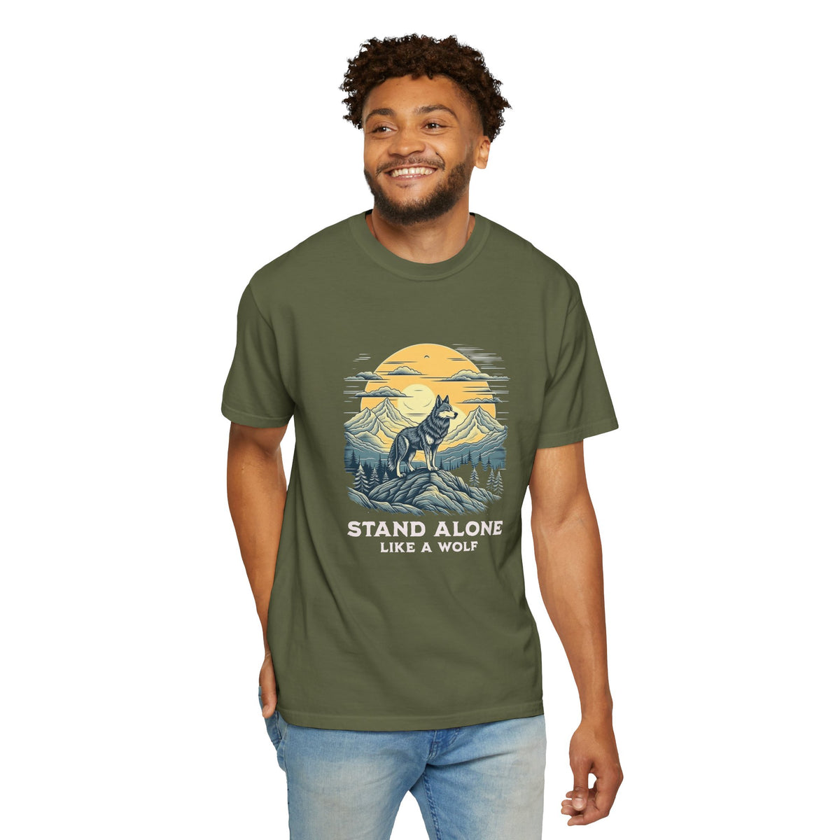 Stand Alone Like A Wolf T-Shirt for Casual Wear delivers bold style, soft comfort, and an effortless fit for everyday confidence. Shop the Stand Alone Like A Wolf T-Shirt for Casual Wear for a comfortable, versatile graphic tee that elevates any laid-back look. Find your edge with the Stand Alone Like A Wolf T-Shirt for Casual Wear, made for relaxed comfort and standout street-ready style.