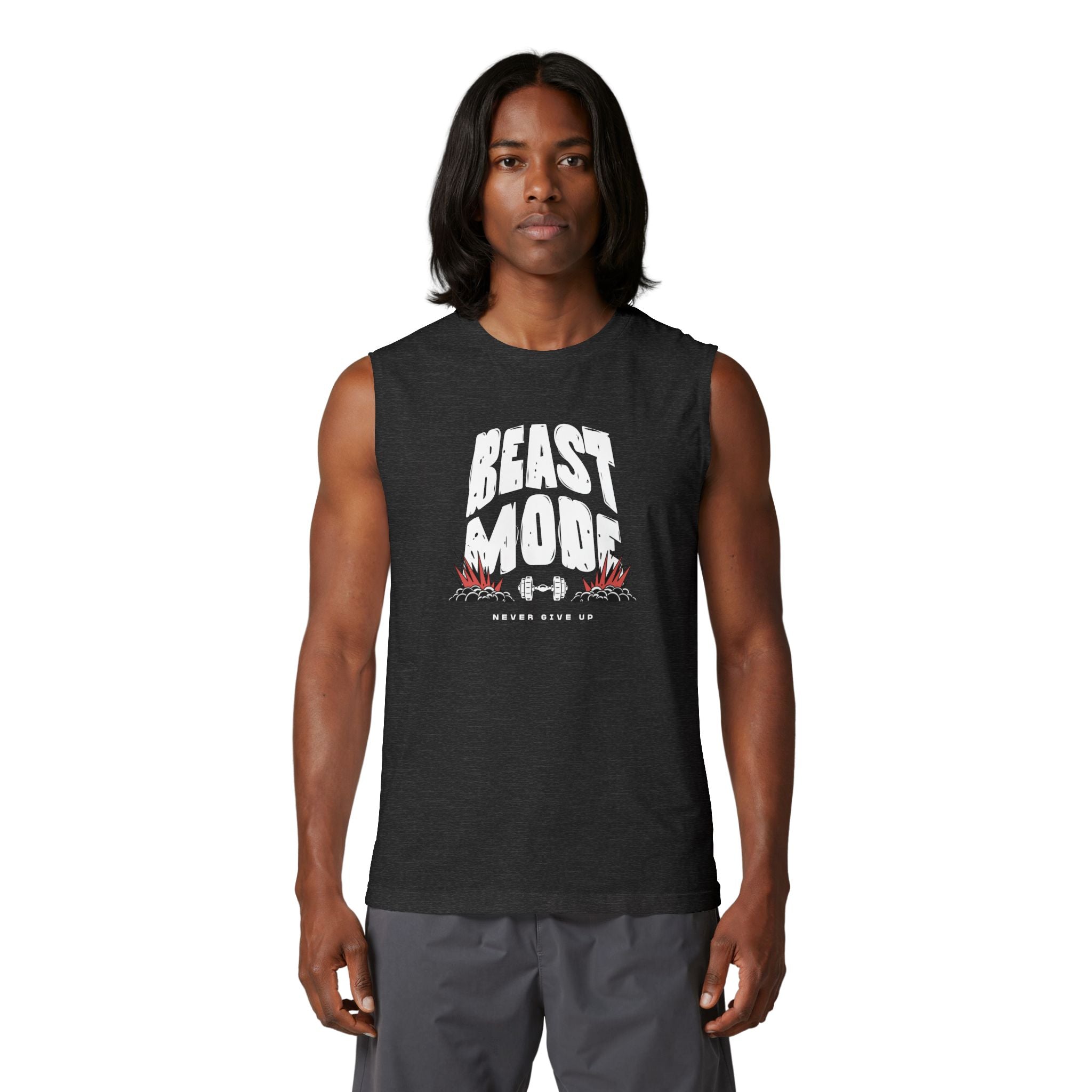 Shop the Beast Mode Gym Workout Unisex Jersey Muscle Tank Top Activewear for a comfortable, unisex fit that brings fierce energy to every workout. Power every rep in the Beast Mode Gym Workout Unisex Jersey Muscle Tank Top, built for breathable comfort, bold style, and training confidence. Train hard and stand out with the Beast Mode Gym Workout Unisex Jersey Muscle Tank Top—your go-to layer for lifting, cardio, and everyday wear.