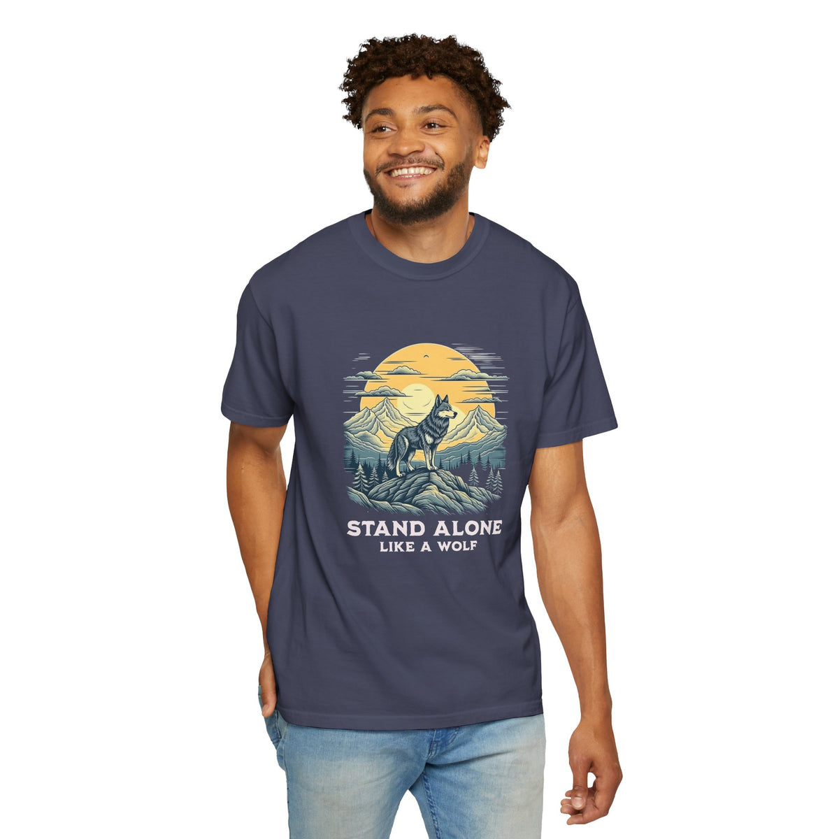 Stand Alone Like A Wolf T-Shirt for Casual Wear delivers bold style, soft comfort, and an effortless fit for everyday confidence. Shop the Stand Alone Like A Wolf T-Shirt for Casual Wear for a comfortable, versatile graphic tee that elevates any laid-back look. Find your edge with the Stand Alone Like A Wolf T-Shirt for Casual Wear, made for relaxed comfort and standout street-ready style.