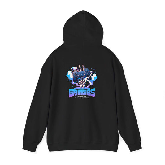 Show off your gamer spirit in the Gamers Don't Die They Respawn Pixel Graphic Hoodie Casual Wear, a bold retro-inspired layer for game nights and beyond. Level up your wardrobe with the Gamers Don't Die They Respawn Pixel Graphic Hoodie, blending retro pixel style with cozy everyday comfort. The Gamers Don't Die They Respawn Pixel Graphic Hoodie delivers standout pixel art, gaming humor, and comfortable style for dedicated players.