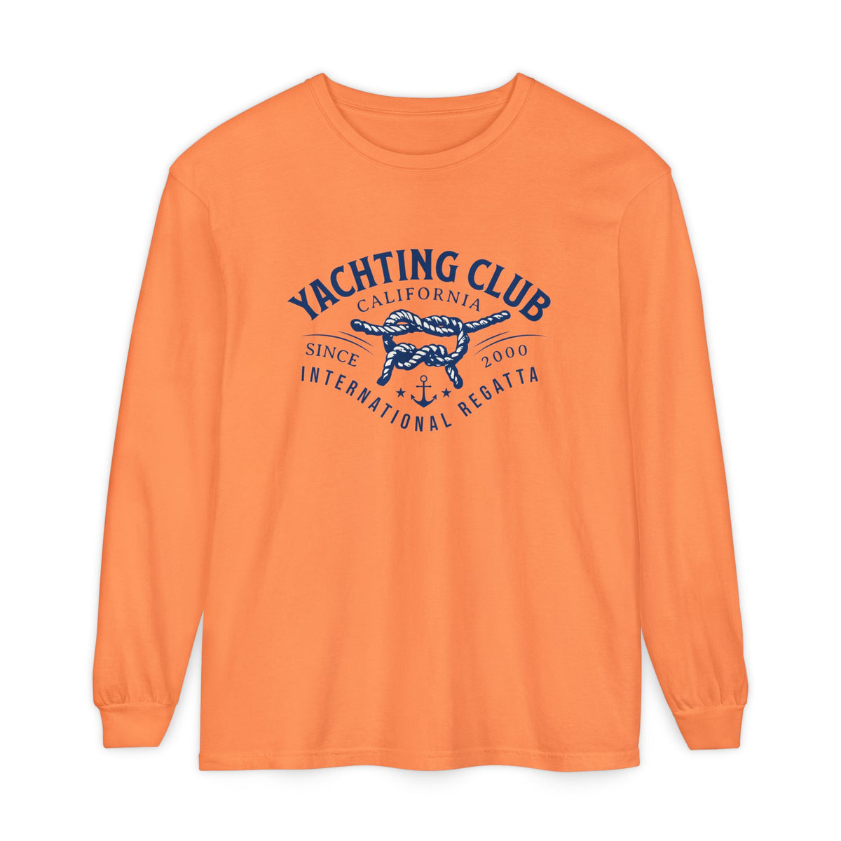 Shop unique Yachting Club California Regatta Long Sleeve Tee Shirt Casual Wear, designed for laid-back coastal style, comfort, and versatile wear. Get the Yachting Club California Regatta Long Sleeve Shirt and bring timeless sailing-inspired style to your casual wardrobe. Buy Yachting Club California Regatta Long Sleeve Tee Shirt for a classic nautical look, breathable comfort, and easy everyday style.