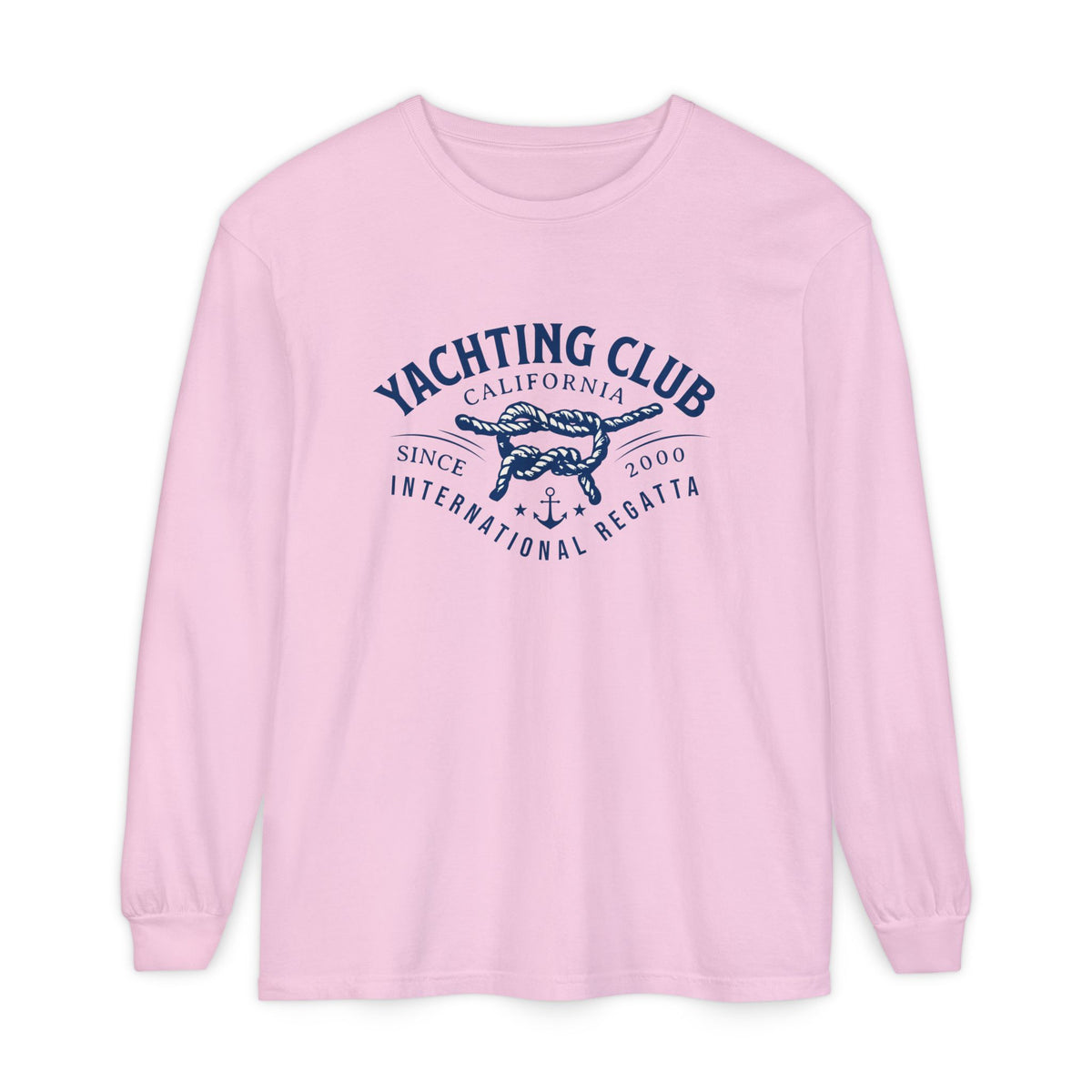 Shop unique Yachting Club California Regatta Long Sleeve Tee Shirt Casual Wear, designed for laid-back coastal style, comfort, and versatile wear. Get the Yachting Club California Regatta Long Sleeve Shirt and bring timeless sailing-inspired style to your casual wardrobe. Buy Yachting Club California Regatta Long Sleeve Tee Shirt for a classic nautical look, breathable comfort, and easy everyday style.