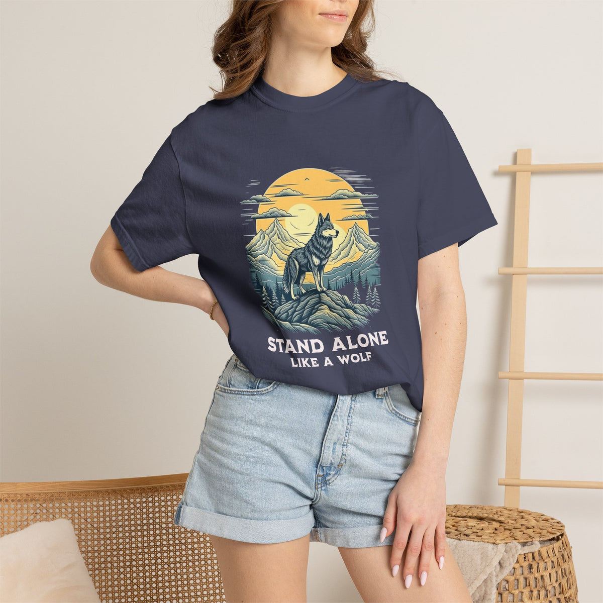 Stand Alone Like A Wolf T-Shirt for Casual Wear delivers bold style, soft comfort, and an effortless fit for everyday confidence. Shop the Stand Alone Like A Wolf T-Shirt for Casual Wear for a comfortable, versatile graphic tee that elevates any laid-back look. Find your edge with the Stand Alone Like A Wolf T-Shirt for Casual Wear, made for relaxed comfort and standout street-ready style.