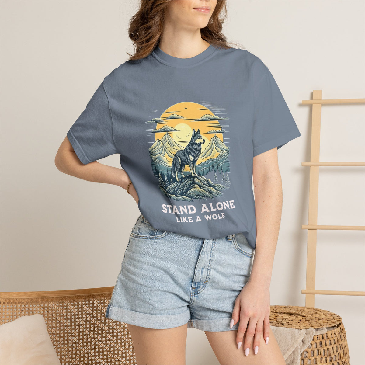 Stand Alone Like A Wolf T-Shirt for Casual Wear delivers bold style, soft comfort, and an effortless fit for everyday confidence. Shop the Stand Alone Like A Wolf T-Shirt for Casual Wear for a comfortable, versatile graphic tee that elevates any laid-back look. Find your edge with the Stand Alone Like A Wolf T-Shirt for Casual Wear, made for relaxed comfort and standout street-ready style.