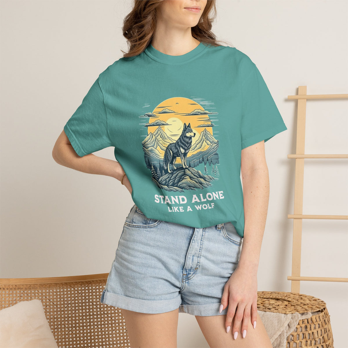 Stand Alone Like A Wolf T-Shirt for Casual Wear delivers bold style, soft comfort, and an effortless fit for everyday confidence. Shop the Stand Alone Like A Wolf T-Shirt for Casual Wear for a comfortable, versatile graphic tee that elevates any laid-back look. Find your edge with the Stand Alone Like A Wolf T-Shirt for Casual Wear, made for relaxed comfort and standout street-ready style.