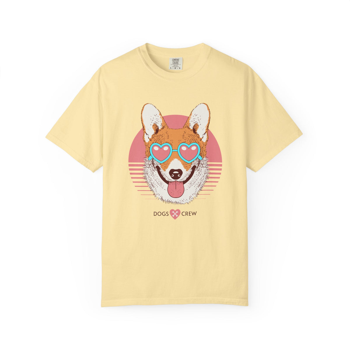 Corgi Heart Sunglasses Dogs Crew Graphic T-Shirt Casual Wear Shop the Corgi Heart Sunglasses Dogs Crew Graphic T-Shirt Casual Wear for a playful, comfortable look made for devoted dog lovers. Show off your corgi obsession with the Corgi Heart Sunglasses Dogs Crew Graphic T-Shirt Casual Wear, featuring a fun graphic and easy style. Buy the Corgi Heart Sunglasses Dogs Crew Graphic T-Shirt Casual Wear—a charming everyday tee for corgi fans who love casual comfort.