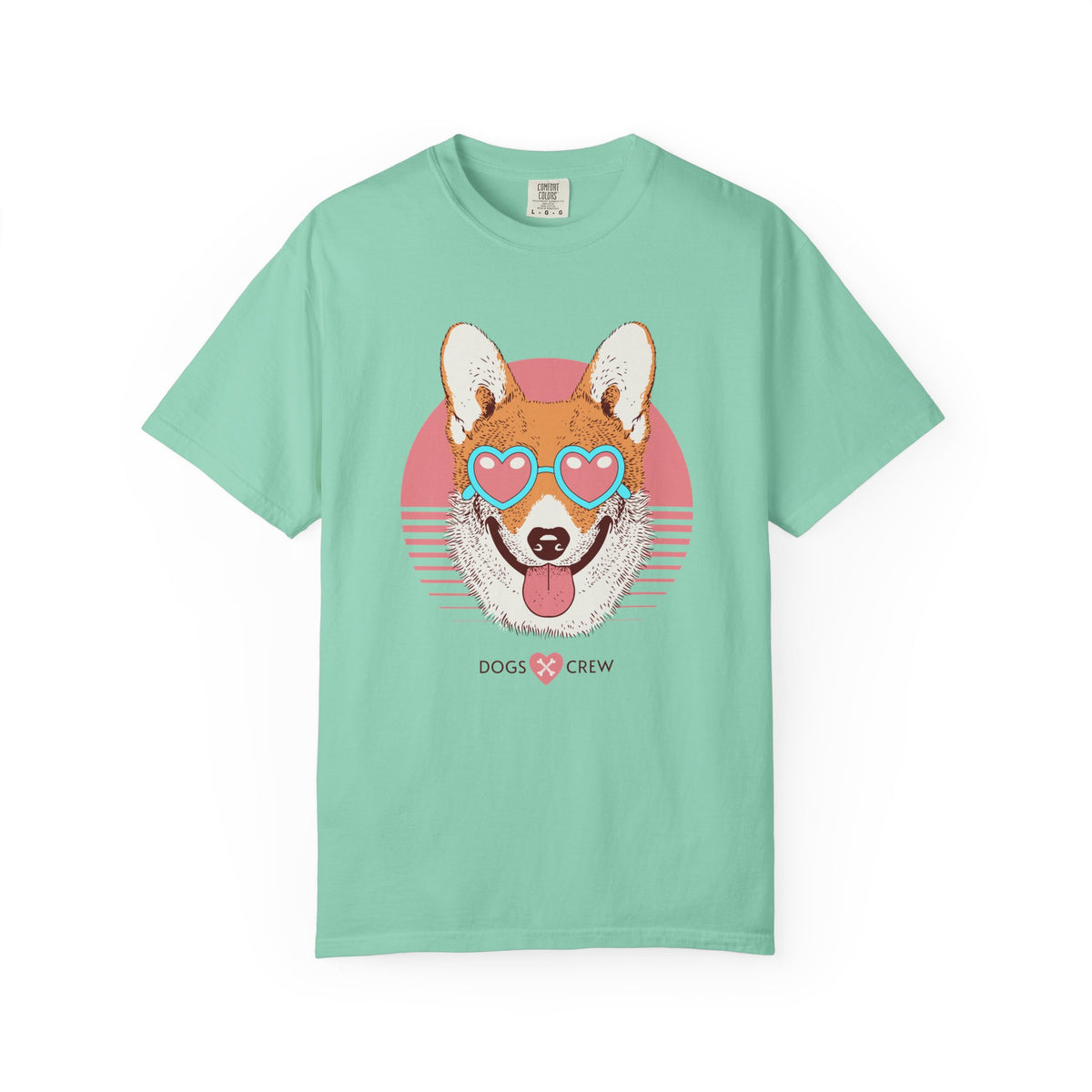 Corgi Heart Sunglasses Dogs Crew Graphic T-Shirt Casual Wear Shop the Corgi Heart Sunglasses Dogs Crew Graphic T-Shirt Casual Wear for a playful, comfortable look made for devoted dog lovers. Show off your corgi obsession with the Corgi Heart Sunglasses Dogs Crew Graphic T-Shirt Casual Wear, featuring a fun graphic and easy style. Buy the Corgi Heart Sunglasses Dogs Crew Graphic T-Shirt Casual Wear—a charming everyday tee for corgi fans who love casual comfort.