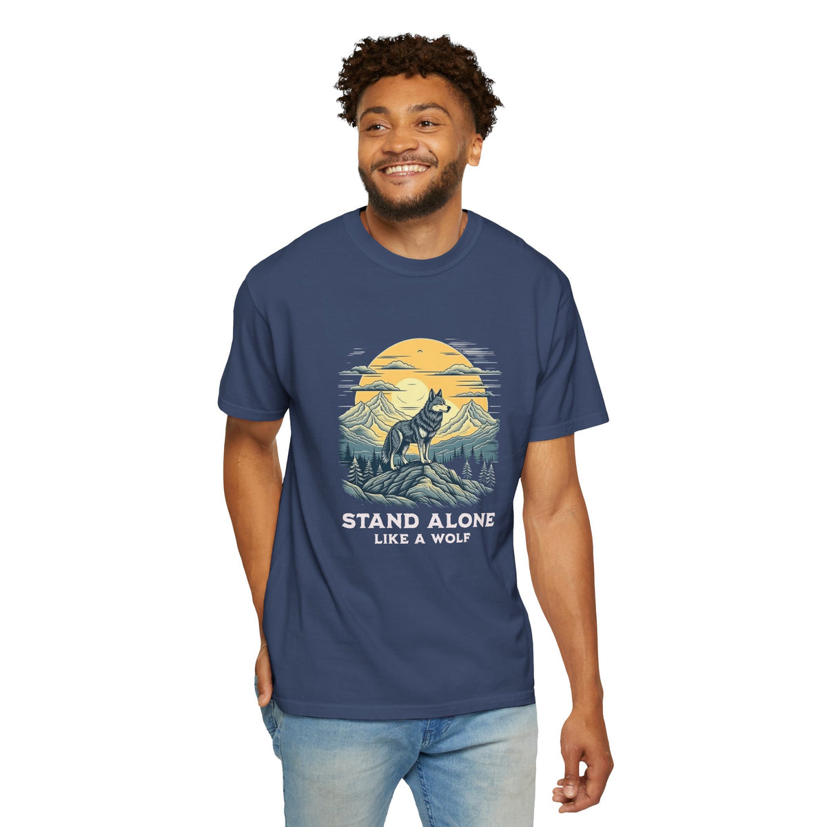 Stand Alone Like A Wolf T-Shirt for Casual Wear delivers bold style, soft comfort, and an effortless fit for everyday confidence. Shop the Stand Alone Like A Wolf T-Shirt for Casual Wear for a comfortable, versatile graphic tee that elevates any laid-back look. Find your edge with the Stand Alone Like A Wolf T-Shirt for Casual Wear, made for relaxed comfort and standout street-ready style.