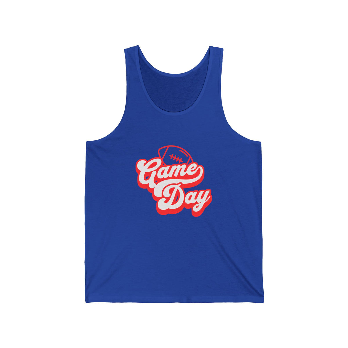 Retro Game Day Football Sports Jersey Tank Top Activewear Upgrade your fan wardrobe with Retro Game Day Football Sports Jersey Tank Top Activewear—an easy, comfortable layer for game day. Shop the Retro Game Day Football Sports Jersey Tank Top Activewear, designed for bold fan style, breathable comfort, and everyday movement. Buy Retro Game Day Football Sports Jersey Tank Top Activewear for sporty vintage vibes, lightweight comfort, and standout game-day looks.