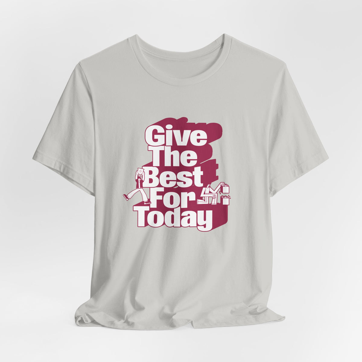 Give The Best For Today Motivational Quote T-Shirt Casual Outfits Wear your mindset with the Give The Best For Today Motivational Quote T-Shirt, featuring an inspiring message for everyday motivation. Shop the Give The Best For Today Motivational Quote T-Shirt, a comfortable, uplifting tee designed to inspire positive action every day. Buy the Give The Best For Today Motivational Quote T-Shirt—a stylish daily reminder to stay focused, optimistic, and ready to do your best.
