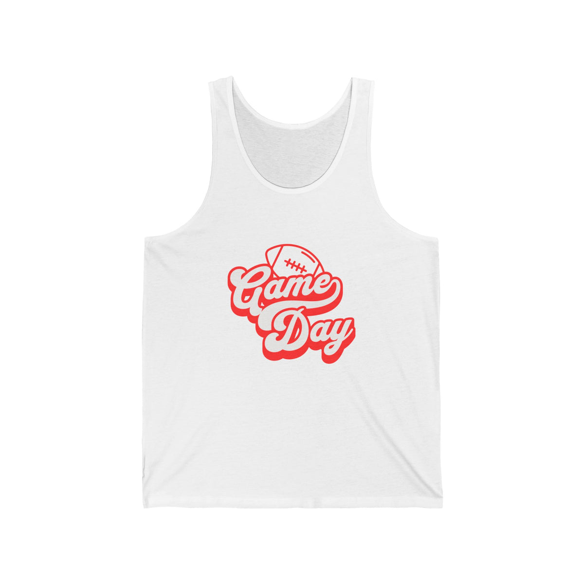 Retro Game Day Football Sports Jersey Tank Top Activewear Upgrade your fan wardrobe with Retro Game Day Football Sports Jersey Tank Top Activewear—an easy, comfortable layer for game day. Shop the Retro Game Day Football Sports Jersey Tank Top Activewear, designed for bold fan style, breathable comfort, and everyday movement. Buy Retro Game Day Football Sports Jersey Tank Top Activewear for sporty vintage vibes, lightweight comfort, and standout game-day looks.