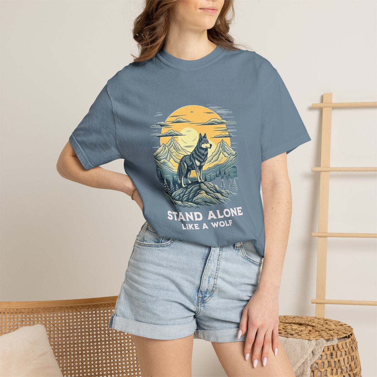 Stand Alone Like A Wolf T-Shirt for Casual Wear delivers bold style, soft comfort, and an effortless fit for everyday confidence. Shop the Stand Alone Like A Wolf T-Shirt for Casual Wear for a comfortable, versatile graphic tee that elevates any laid-back look. Find your edge with the Stand Alone Like A Wolf T-Shirt for Casual Wear, made for relaxed comfort and standout street-ready style.