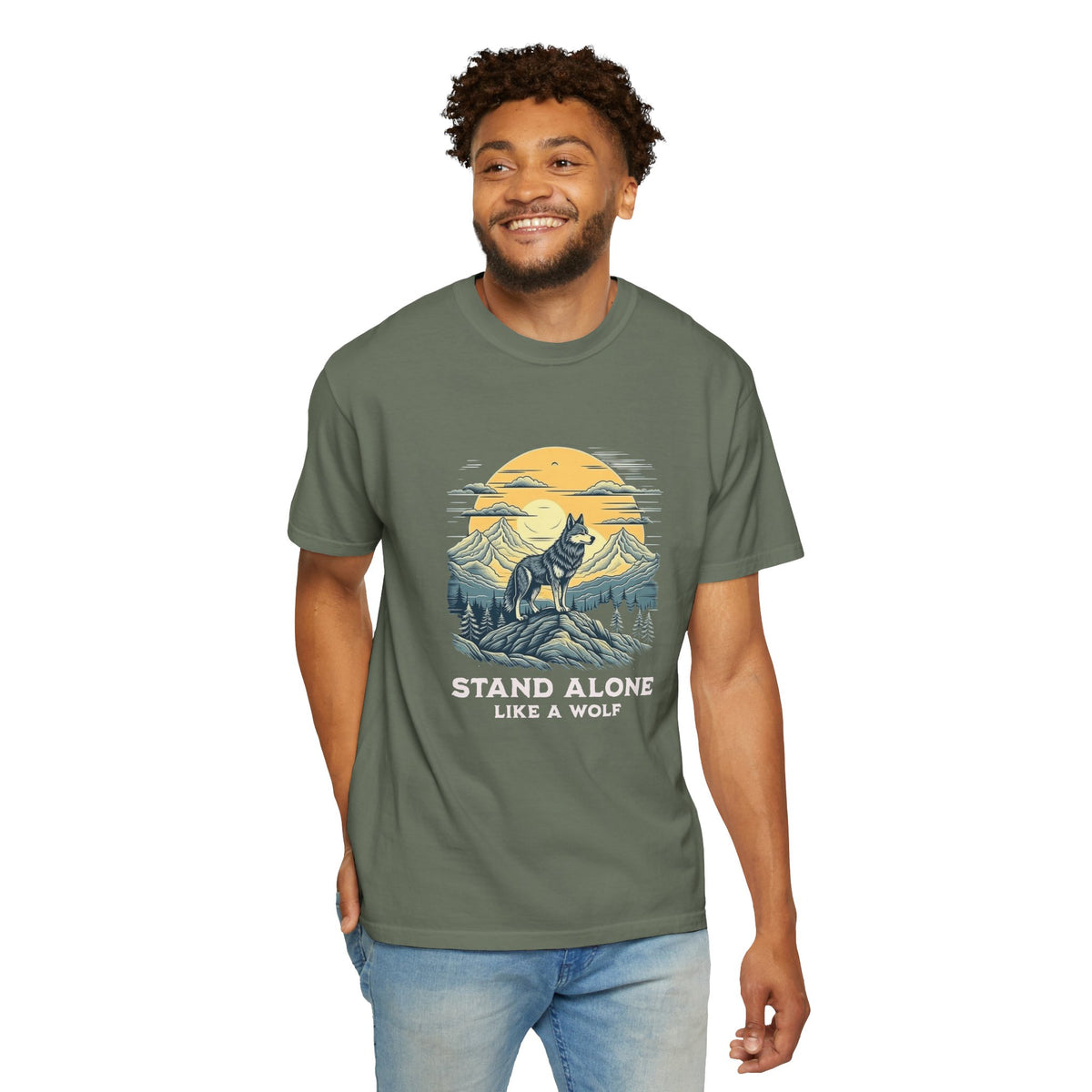 Stand Alone Like A Wolf T-Shirt for Casual Wear delivers bold style, soft comfort, and an effortless fit for everyday confidence. Shop the Stand Alone Like A Wolf T-Shirt for Casual Wear for a comfortable, versatile graphic tee that elevates any laid-back look. Find your edge with the Stand Alone Like A Wolf T-Shirt for Casual Wear, made for relaxed comfort and standout street-ready style.