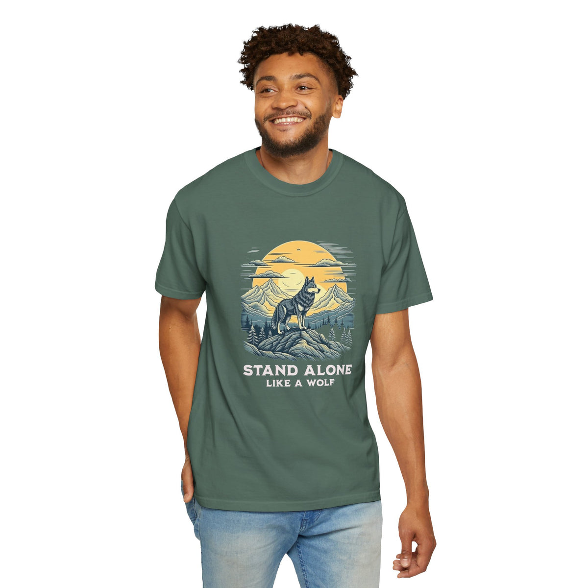 Stand Alone Like A Wolf T-Shirt for Casual Wear delivers bold style, soft comfort, and an effortless fit for everyday confidence. Shop the Stand Alone Like A Wolf T-Shirt for Casual Wear for a comfortable, versatile graphic tee that elevates any laid-back look. Find your edge with the Stand Alone Like A Wolf T-Shirt for Casual Wear, made for relaxed comfort and standout street-ready style.
