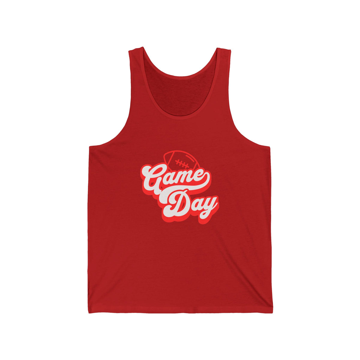 Retro Game Day Football Sports Jersey Tank Top Activewear Upgrade your fan wardrobe with Retro Game Day Football Sports Jersey Tank Top Activewear—an easy, comfortable layer for game day. Shop the Retro Game Day Football Sports Jersey Tank Top Activewear, designed for bold fan style, breathable comfort, and everyday movement. Buy Retro Game Day Football Sports Jersey Tank Top Activewear for sporty vintage vibes, lightweight comfort, and standout game-day looks.