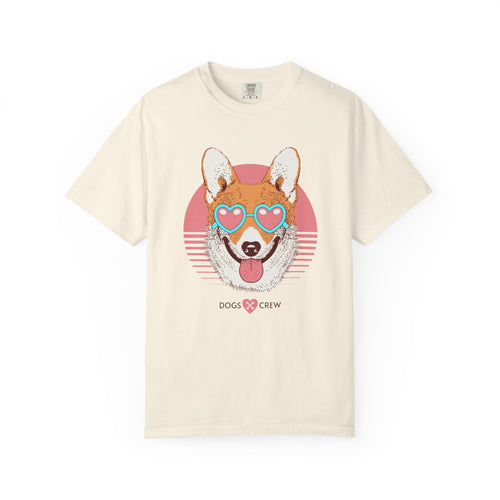 Corgi Heart Sunglasses Dogs Crew Graphic T-Shirt Casual Wear Shop the Corgi Heart Sunglasses Dogs Crew Graphic T-Shirt Casual Wear for a playful, comfortable look made for devoted dog lovers. Show off your corgi obsession with the Corgi Heart Sunglasses Dogs Crew Graphic T-Shirt Casual Wear, featuring a fun graphic and easy style. Buy the Corgi Heart Sunglasses Dogs Crew Graphic T-Shirt Casual Wear—a charming everyday tee for corgi fans who love casual comfort.