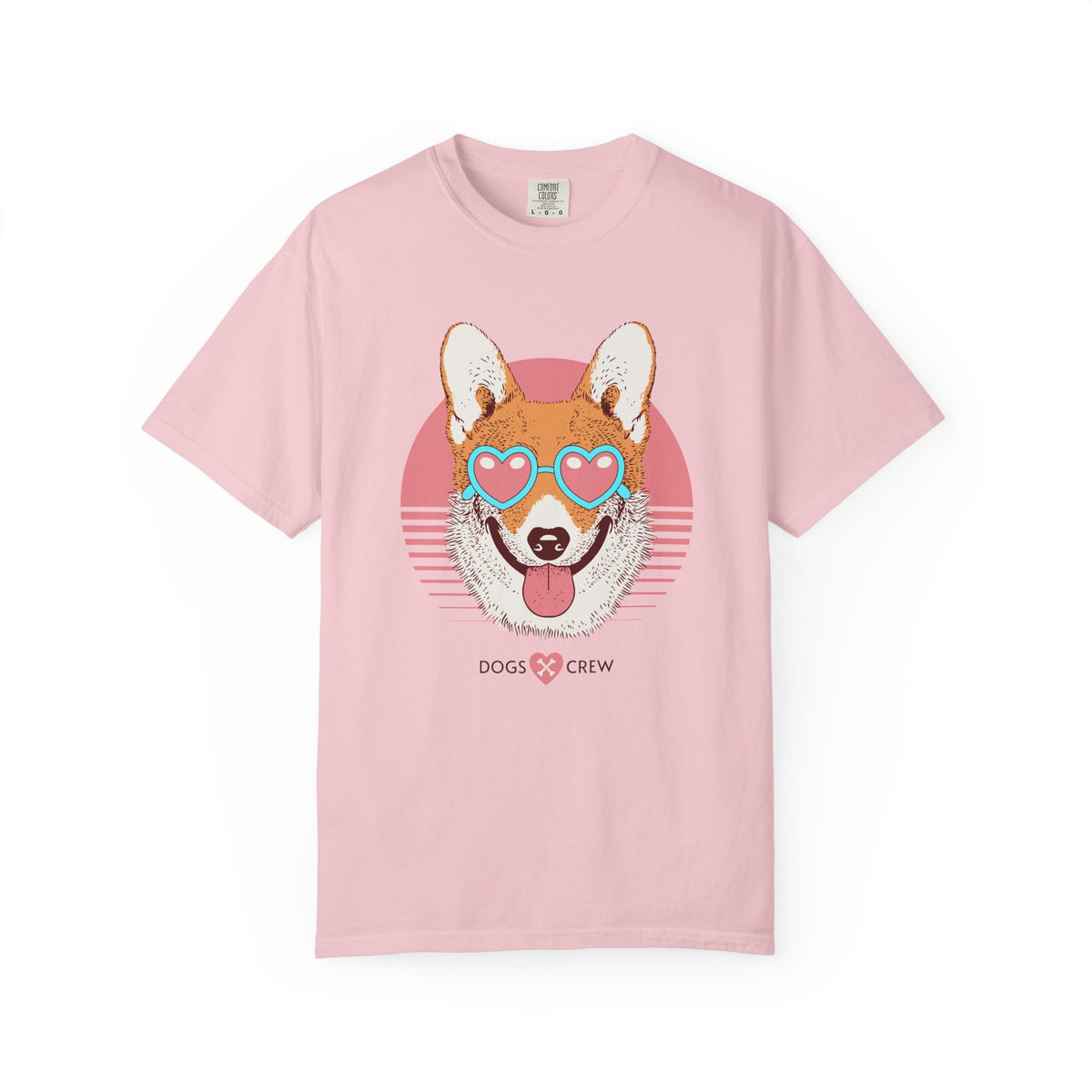 Corgi Heart Sunglasses Dogs Crew Graphic T-Shirt Casual Wear Shop the Corgi Heart Sunglasses Dogs Crew Graphic T-Shirt Casual Wear for a playful, comfortable look made for devoted dog lovers. Show off your corgi obsession with the Corgi Heart Sunglasses Dogs Crew Graphic T-Shirt Casual Wear, featuring a fun graphic and easy style. Buy the Corgi Heart Sunglasses Dogs Crew Graphic T-Shirt Casual Wear—a charming everyday tee for corgi fans who love casual comfort.