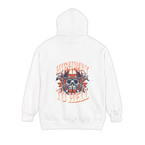 Shop Bold Highway To Hell Football Skull Graphic Hoodie Casual Wear for bold football-inspired streetwear with skull graphic and cozy hoodie style. Buy Bold Highway To Hell Football Skull Graphic Hoodie brings edgy game-day style with a striking skull design, cozy comfort, and standout attitude. Make a statement in the Bold Highway To Hell Football Skull Graphic Hoodie, featuring a bold skull design and football-inspired edge.