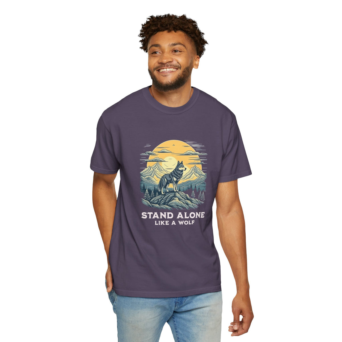 Stand Alone Like A Wolf T-Shirt for Casual Wear delivers bold style, soft comfort, and an effortless fit for everyday confidence. Shop the Stand Alone Like A Wolf T-Shirt for Casual Wear for a comfortable, versatile graphic tee that elevates any laid-back look. Find your edge with the Stand Alone Like A Wolf T-Shirt for Casual Wear, made for relaxed comfort and standout street-ready style.