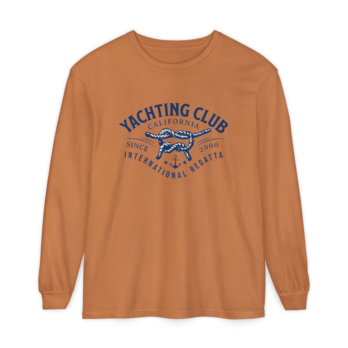 Shop unique Yachting Club California Regatta Long Sleeve Tee Shirt Casual Wear, designed for laid-back coastal style, comfort, and versatile wear. Get the Yachting Club California Regatta Long Sleeve Shirt and bring timeless sailing-inspired style to your casual wardrobe. Buy Yachting Club California Regatta Long Sleeve Tee Shirt for a classic nautical look, breathable comfort, and easy everyday style.