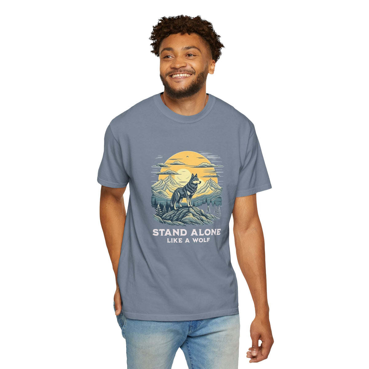 Stand Alone Like A Wolf T-Shirt for Casual Wear delivers bold style, soft comfort, and an effortless fit for everyday confidence. Shop the Stand Alone Like A Wolf T-Shirt for Casual Wear for a comfortable, versatile graphic tee that elevates any laid-back look. Find your edge with the Stand Alone Like A Wolf T-Shirt for Casual Wear, made for relaxed comfort and standout street-ready style.