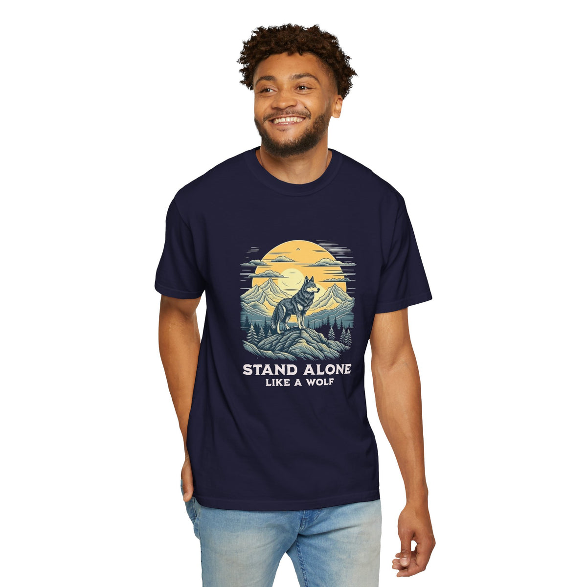 Stand Alone Like A Wolf T-Shirt for Casual Wear delivers bold style, soft comfort, and an effortless fit for everyday confidence. Shop the Stand Alone Like A Wolf T-Shirt for Casual Wear for a comfortable, versatile graphic tee that elevates any laid-back look. Find your edge with the Stand Alone Like A Wolf T-Shirt for Casual Wear, made for relaxed comfort and standout street-ready style.