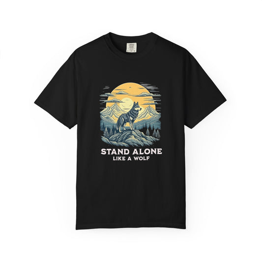 Stand Alone Like A Wolf T-Shirt for Casual Wear delivers bold style, soft comfort, and an effortless fit for everyday confidence. Shop the Stand Alone Like A Wolf T-Shirt for Casual Wear for a comfortable, versatile graphic tee that elevates any laid-back look. Find your edge with the Stand Alone Like A Wolf T-Shirt for Casual Wear, made for relaxed comfort and standout street-ready style.