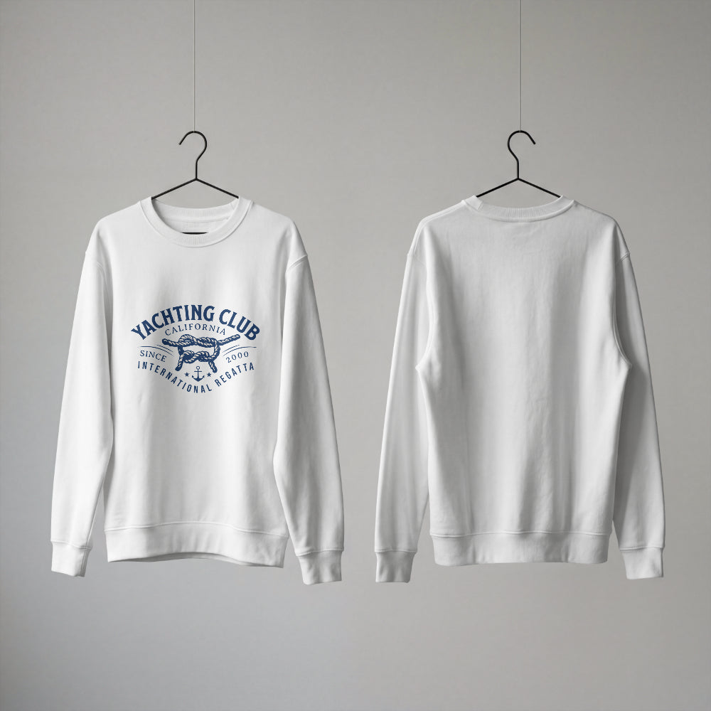 Shop unique Yachting Club California Regatta Long Sleeve Tee Shirt Casual Wear, designed for laid-back coastal style, comfort, and versatile wear. Get the Yachting Club California Regatta Long Sleeve Shirt and bring timeless sailing-inspired style to your casual wardrobe. Buy Yachting Club California Regatta Long Sleeve Tee Shirt for a classic nautical look, breathable comfort, and easy everyday style.