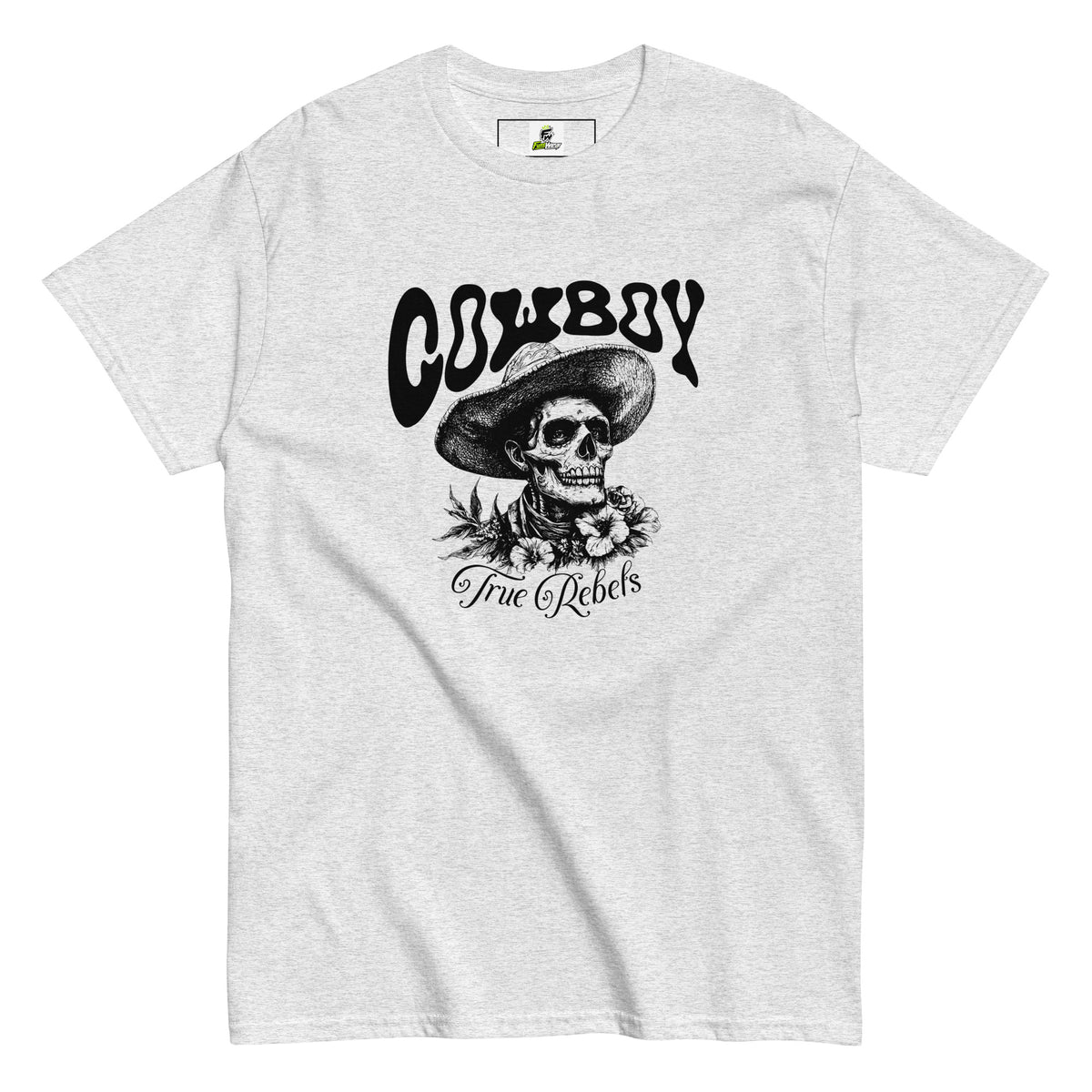 Vintage Cowboy Skull True Rebels Western T-Shirt Casual Wear Shop the Vintage Cowboy Skull True Rebels Western T-Shirt Casual Wear, featuring bold outlaw style, soft comfort, and everyday rebel appeal. Add Vintage Cowboy Skull True Rebels Western T-Shirt Casual Wear to your wardrobe for standout cowboy-inspired style and relaxed comfort. Buy Vintage Cowboy Skull True Rebels Western T-Shirt Casual Wear for a rugged graphic look that brings classic Western attitude to daily outfits.