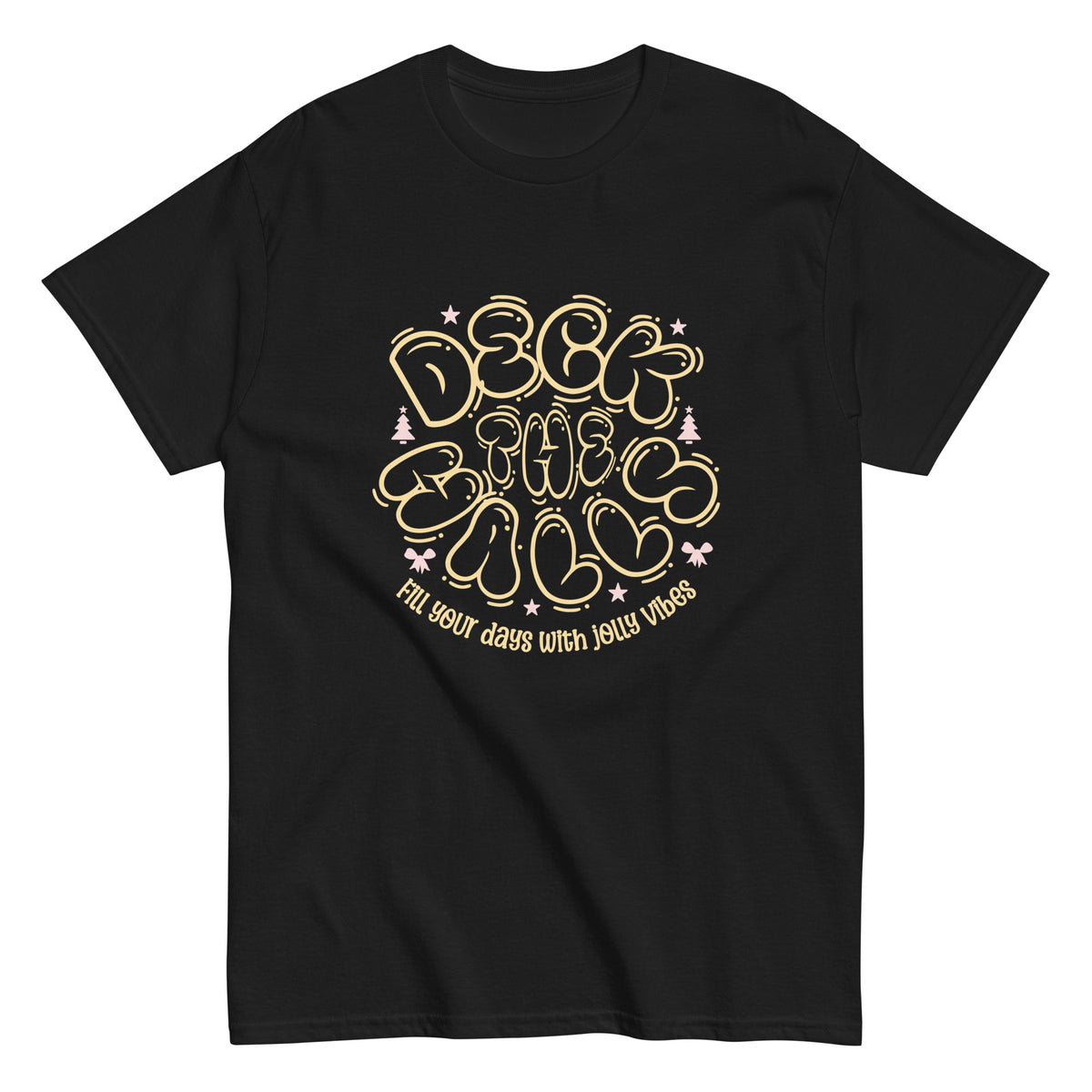 Shop a Deck The Halls Christmas T-Shirt for Festive Wear and bring merry comfort, classic holiday charm, and festive spirit to every gathering. Celebrate the season in a Deck The Halls Christmas T-Shirt for Festive Wear, featuring cheerful holiday style for parties and gifting. Make holiday outfits more memorable with a Deck The Halls Christmas T-Shirt for Festive Wear, perfect for cozy celebrations and gifts.