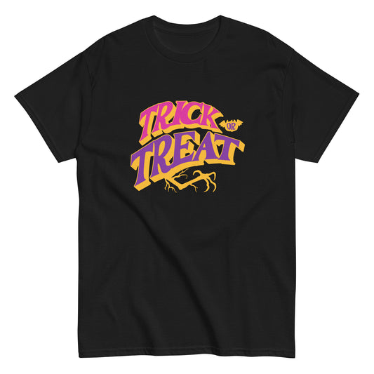 Shop Trick or Treat Halloween Graphic T-Shirt Casual Wear styles for festive comfort, playful looks, and spooky-season celebrations. Shop Trick or Treat Halloween Graphic T-Shirt Casual Wear for an easy, fun outfit that brings bold Halloween spirit to any gathering. Shop Trick or Treat Halloween Graphic T-Shirt Casual Wear designs made for cozy fall days, costume parties, and festive everyday style.