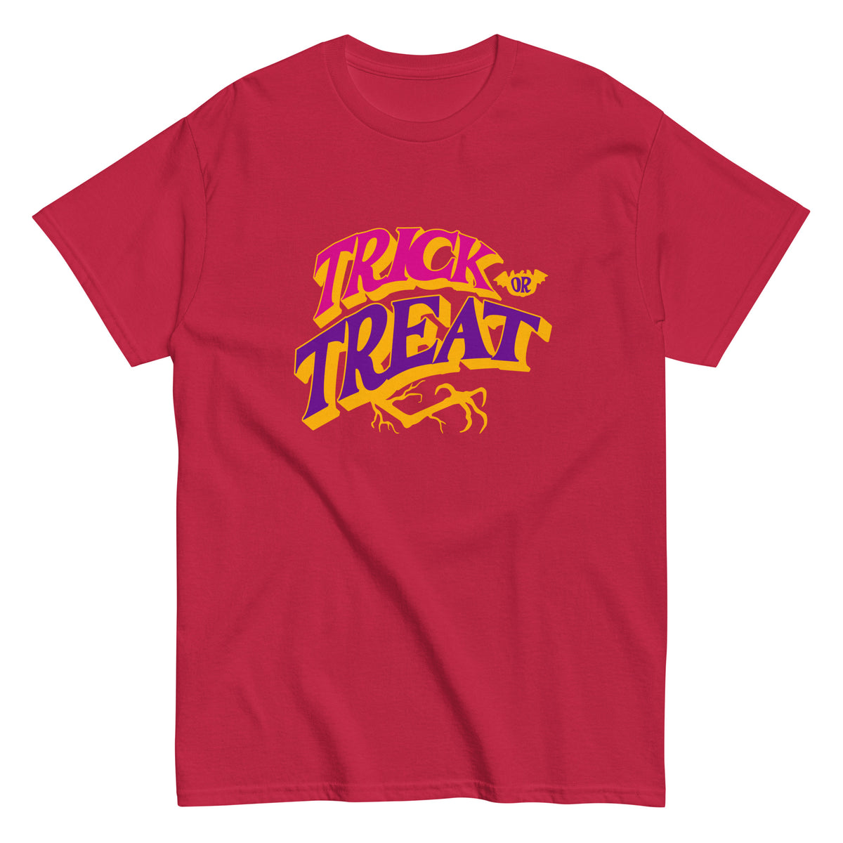 Buy Trick or Treat Halloween Graphic T-Shirt Casual Wear styles for festive comfort, playful looks, and spooky-season celebrations. Shop Trick or Treat Halloween Graphic T-Shirt Casual Wear for an easy, fun outfit that brings bold Halloween spirit to any gathering. Purchase Trick or Treat Halloween Graphic T-Shirt Casual Wear designs made for cozy fall days, costume parties, and festive everyday style.