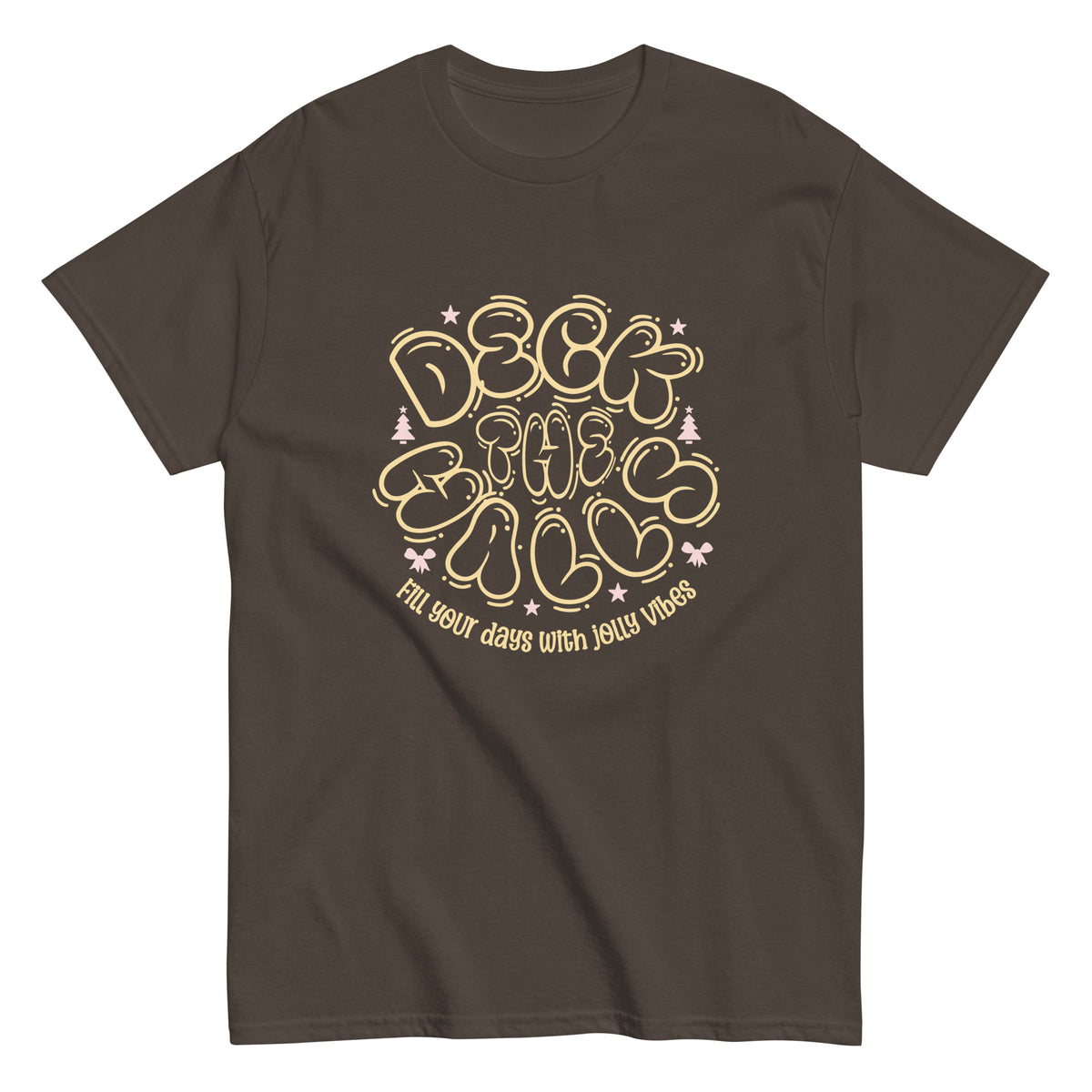 Shop a Deck The Halls Christmas T-Shirt for Festive Wear and bring merry comfort, classic holiday charm, and festive spirit to every gathering. Celebrate the season in a Deck The Halls Christmas T-Shirt for Festive Wear, featuring cheerful holiday style for parties and gifting. Make holiday outfits more memorable with a Deck The Halls Christmas T-Shirt for Festive Wear, perfect for cozy celebrations and gifts.