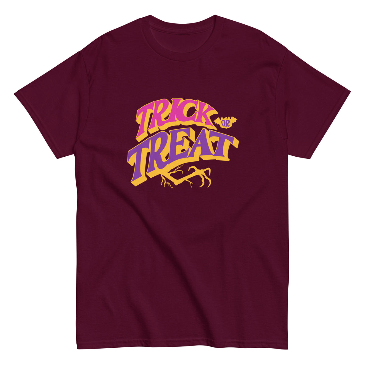 Buy Trick or Treat Halloween Graphic T-Shirt Casual Wear styles for festive comfort, playful looks, and spooky-season celebrations. Shop Trick or Treat Halloween Graphic T-Shirt Casual Wear for an easy, fun outfit that brings bold Halloween spirit to any gathering. Purchase Trick or Treat Halloween Graphic T-Shirt Casual Wear designs made for cozy fall days, costume parties, and festive everyday style.
