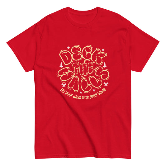 Shop a Deck The Halls Christmas T-Shirt for Festive Wear and bring merry comfort, classic holiday charm, and festive spirit to every gathering. Celebrate the season in a Deck The Halls Christmas T-Shirt for Festive Wear, featuring cheerful holiday style for parties and gifting. Make holiday outfits more memorable with a Deck The Halls Christmas T-Shirt for Festive Wear, perfect for cozy celebrations and gifts.