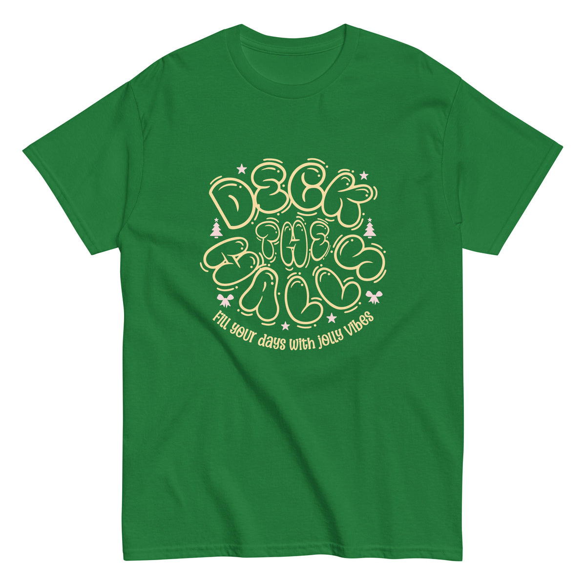 Shop a Deck The Halls Christmas T-Shirt for Festive Wear and bring merry comfort, classic holiday charm, and festive spirit to every gathering. Celebrate the season in a Deck The Halls Christmas T-Shirt for Festive Wear, featuring cheerful holiday style for parties and gifting. Make holiday outfits more memorable with a Deck The Halls Christmas T-Shirt for Festive Wear, perfect for cozy celebrations and gifts.