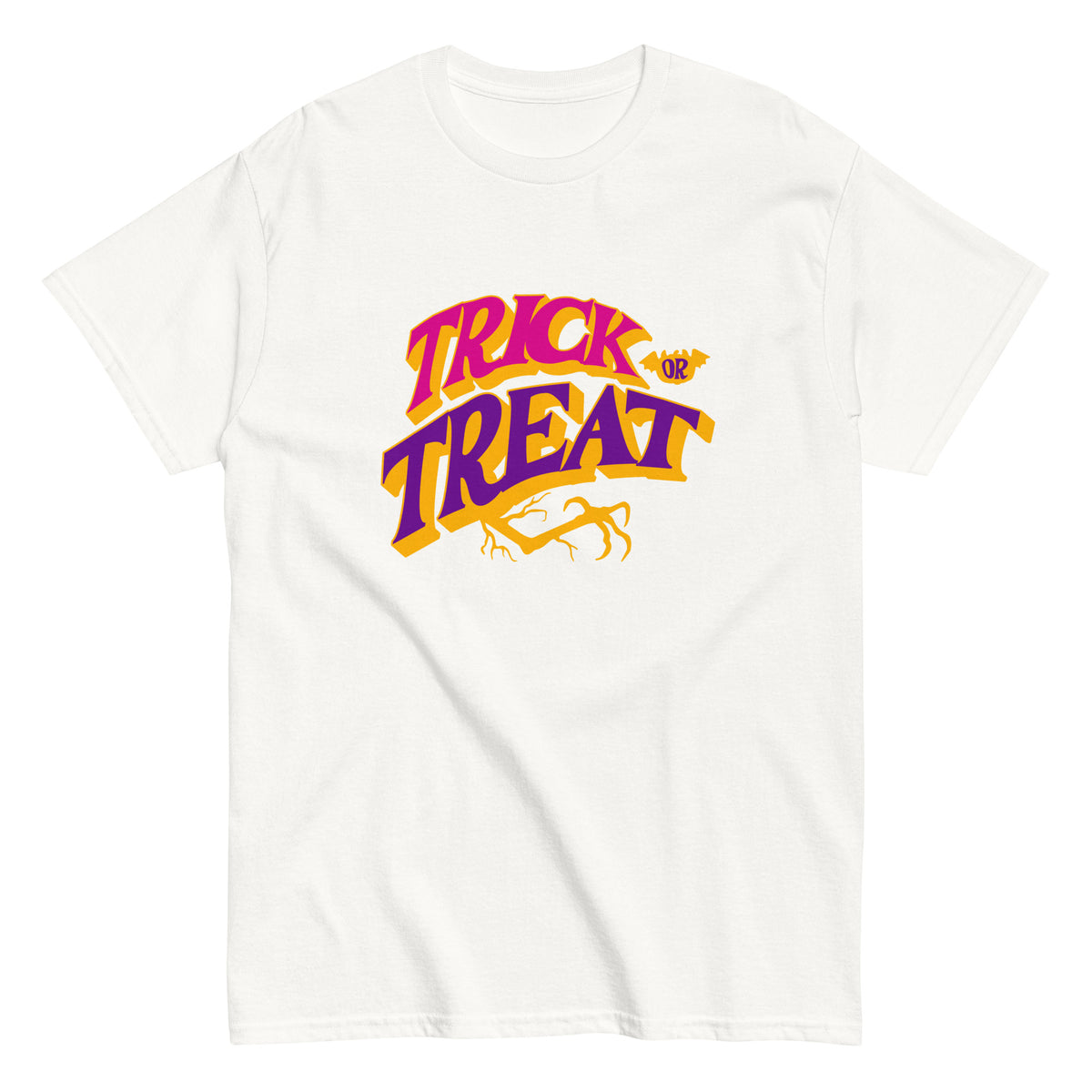 Shop Trick or Treat Halloween Graphic T-Shirt Casual Wear styles for festive comfort, playful looks, and spooky-season celebrations. Shop Trick or Treat Halloween Graphic T-Shirt Casual Wear for an easy, fun outfit that brings bold Halloween spirit to any gathering. Shop Trick or Treat Halloween Graphic T-Shirt Casual Wear designs made for cozy fall days, costume parties, and festive everyday style.