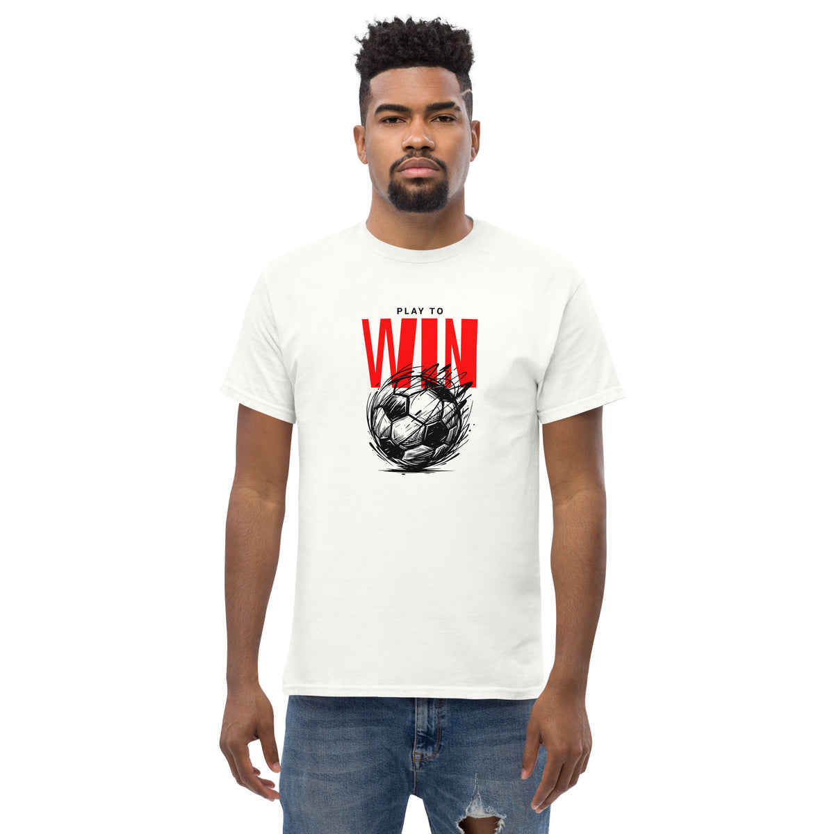 Athletic Play to Win Soccer Tee for Casual Outfits Elevate your wardrobe with the Athletic Play to Win Soccer Tee for Casual Outfits, perfect for laid-back looks, practice days, and fans. Shop the Athletic Play to Win Soccer Tee for Casual Outfits, designed for easy everyday style, game-day comfort, and sporty confidence. Buy the Athletic Play to Win Soccer Tee for Casual Outfits—a versatile graphic tee for relaxed comfort and soccer-inspired style.
