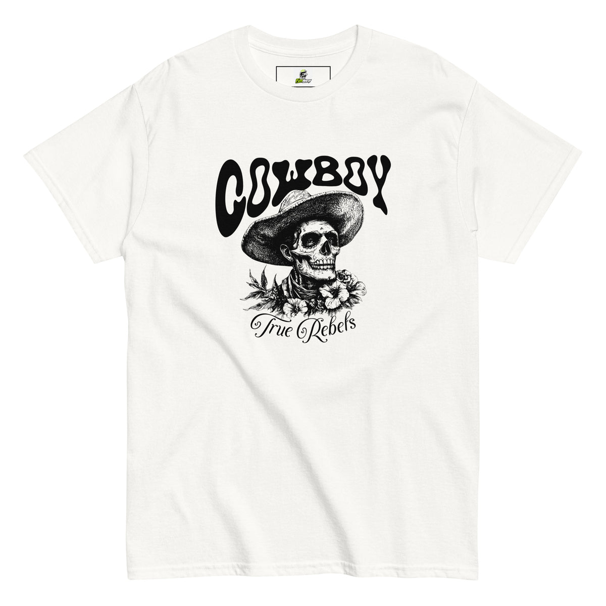 Vintage Cowboy Skull True Rebels Western T-Shirt Casual Wear Shop the Vintage Cowboy Skull True Rebels Western T-Shirt Casual Wear, featuring bold outlaw style, soft comfort, and everyday rebel appeal. Add Vintage Cowboy Skull True Rebels Western T-Shirt Casual Wear to your wardrobe for standout cowboy-inspired style and relaxed comfort. Buy Vintage Cowboy Skull True Rebels Western T-Shirt Casual Wear for a rugged graphic look that brings classic Western attitude to daily outfits.