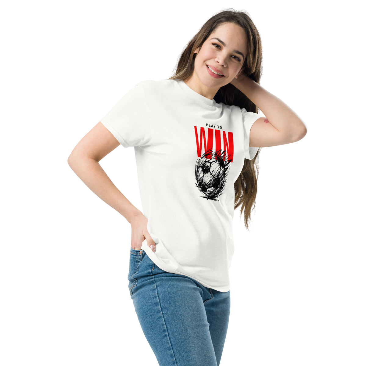 Athletic Play to Win Soccer Tee for Casual Outfits Elevate your wardrobe with the Athletic Play to Win Soccer Tee for Casual Outfits, perfect for laid-back looks, practice days, and fans. Shop the Athletic Play to Win Soccer Tee for Casual Outfits, designed for easy everyday style, game-day comfort, and sporty confidence. Buy the Athletic Play to Win Soccer Tee for Casual Outfits—a versatile graphic tee for relaxed comfort and soccer-inspired style.