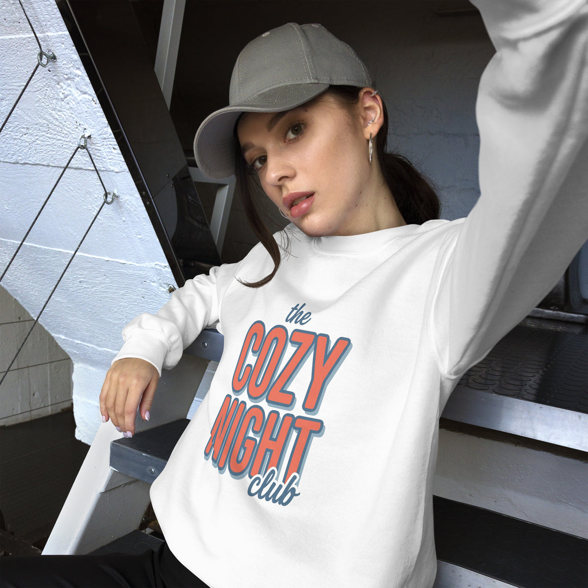 Shop Comfortable Cozy Night Club Crewneck Sweatshirt Casual Wear for a soft, laid-back layer that brings effortless style to cooler days. Upgrade your wardrobe with Comfortable Cozy Night Club Crewneck Sweatshirt Casual Wear—an easy essential for casual comfort and night-out style. Buy Comfortable Cozy Night Club Crewneck Sweatshirt Casual Wear, designed for relaxed evenings, stylish layering, and everyday comfort.