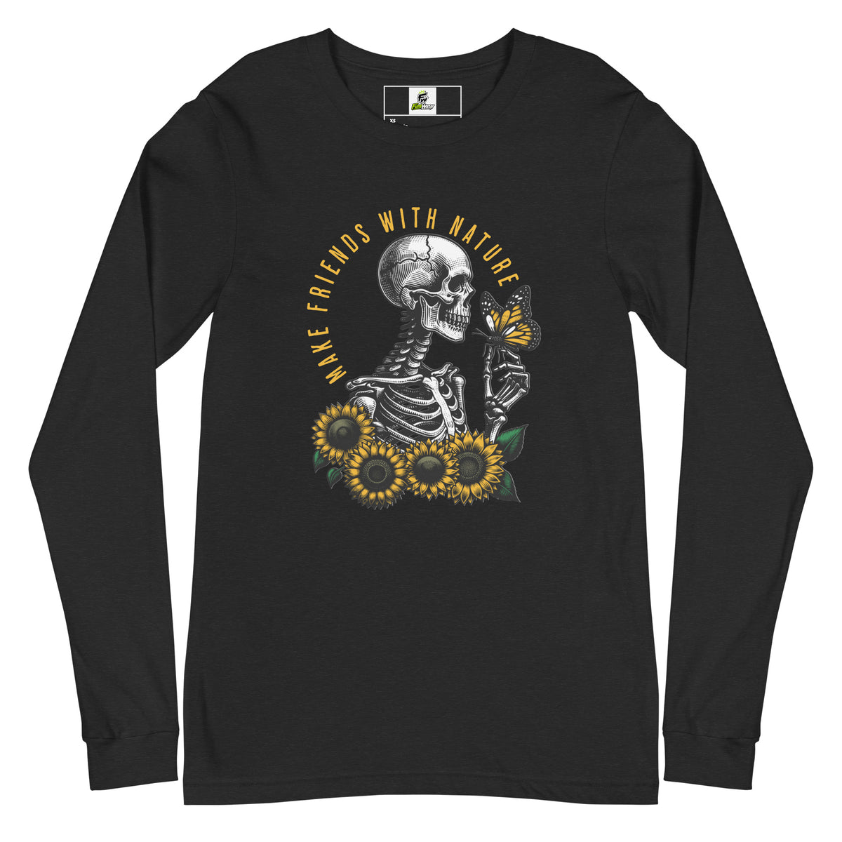 Skeleton and Nature Graphic Unisex Long Sleeve Tee Casual Wear Shop Skeleton Nature Graphic Unisex Long Sleeve Tee Casual Wear for a unique, comfortable layer that brings edgy nature-inspired style to any outfit. Elevate your wardrobe with Skeleton Nature Graphic Unisex Long Sleeve Tee Casual Wear—an eye-catching, versatile choice for relaxed daily looks. Buy Skeleton Nature Graphic Unisex Long Sleeve Tee Casual Wear, blending bold outdoor-inspired art with everyday comfort and style.