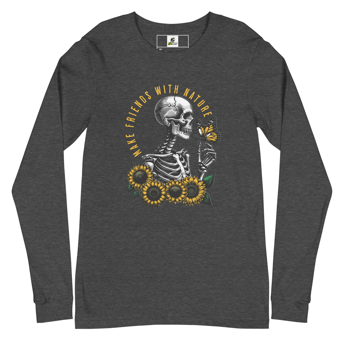 Skeleton and Nature Graphic Unisex Long Sleeve Tee Casual Wear Shop Skeleton Nature Graphic Unisex Long Sleeve Tee Casual Wear for a unique, comfortable layer that brings edgy nature-inspired style to any outfit. Elevate your wardrobe with Skeleton Nature Graphic Unisex Long Sleeve Tee Casual Wear—an eye-catching, versatile choice for relaxed daily looks. Buy Skeleton Nature Graphic Unisex Long Sleeve Tee Casual Wear, blending bold outdoor-inspired art with everyday comfort and style.