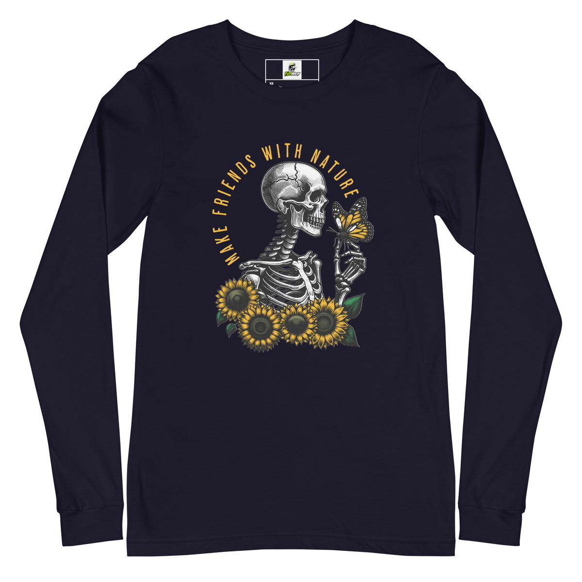 Skeleton and Nature Graphic Unisex Long Sleeve Tee Casual Wear Shop Skeleton Nature Graphic Unisex Long Sleeve Tee Casual Wear for a unique, comfortable layer that brings edgy nature-inspired style to any outfit. Elevate your wardrobe with Skeleton Nature Graphic Unisex Long Sleeve Tee Casual Wear—an eye-catching, versatile choice for relaxed daily looks. Buy Skeleton Nature Graphic Unisex Long Sleeve Tee Casual Wear, blending bold outdoor-inspired art with everyday comfort and style.