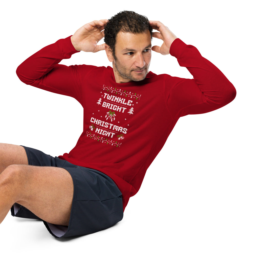 Twinkle Bright Christmas Night Long Sleeve Tee for Festive Wear Shop Twinkle Bright Christmas Night Long Sleeve Tee Festive Wear for a fun, comfortable holiday look made for parties, photos, and cozy nights. Celebrate the season in the Twinkle Bright Christmas Night Long Sleeve Tee Festive Wear, a cozy, cheerful choice for holiday gatherings. Add sparkle to seasonal style with Twinkle Bright Christmas Night Long Sleeve Tee Festive Wear—perfect for festive events and gifting.