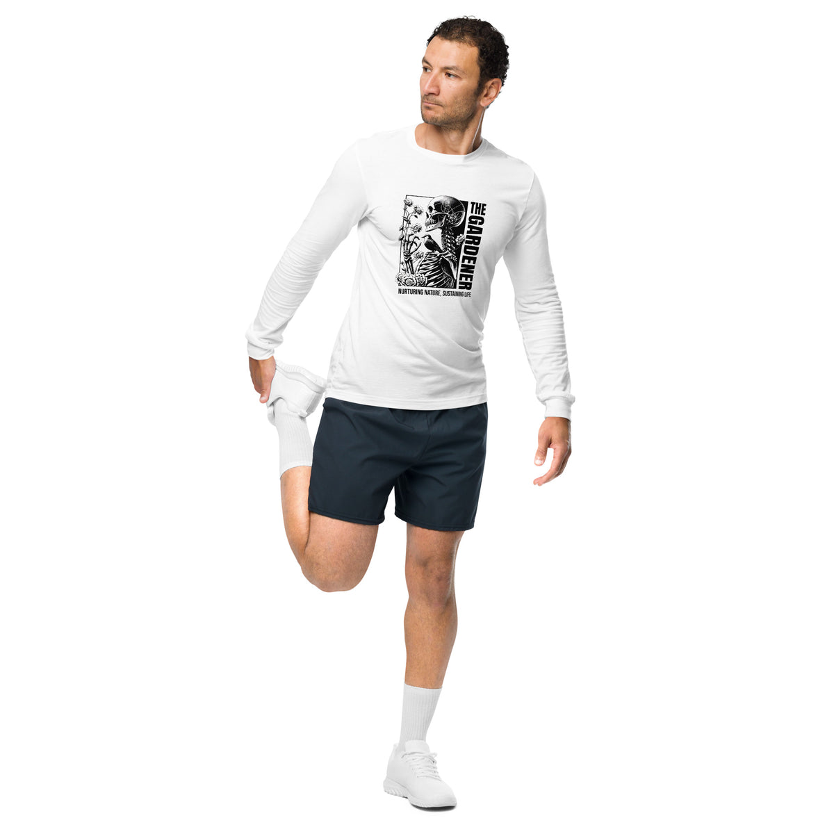 Gardener Skeleton Nature Unisex Long Sleeve Tee Casual Wear Refresh your wardrobe with Gardener Skeleton Nature Unisex Long Sleeve Tee Casual Wear, made for casual comfort and nature-inspired style. Shop the Gardener Skeleton Nature Unisex Long Sleeve Tee Casual Wear, a soft, versatile layer for plant lovers and everyday style. Buy Gardener Skeleton Nature Unisex Long Sleeve Tee Casual Wear—an eye-catching, comfortable top for gardening fans and relaxed days.